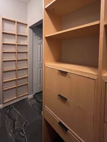 a view of storage and utility room