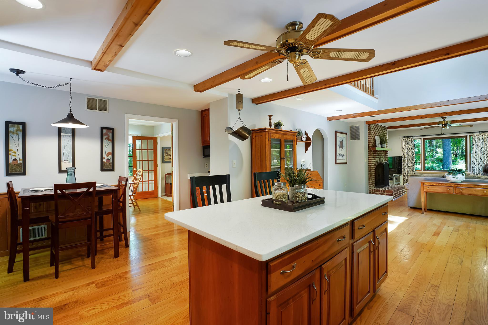 7157 Deer Valley Road Highland, MD 20777 - Photo 15 of 64 Ceiling fan & recessed lighting
