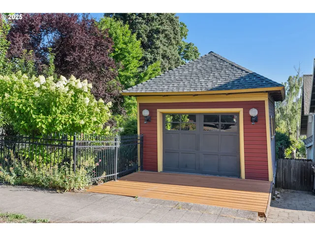 a view of entrance gate of a house