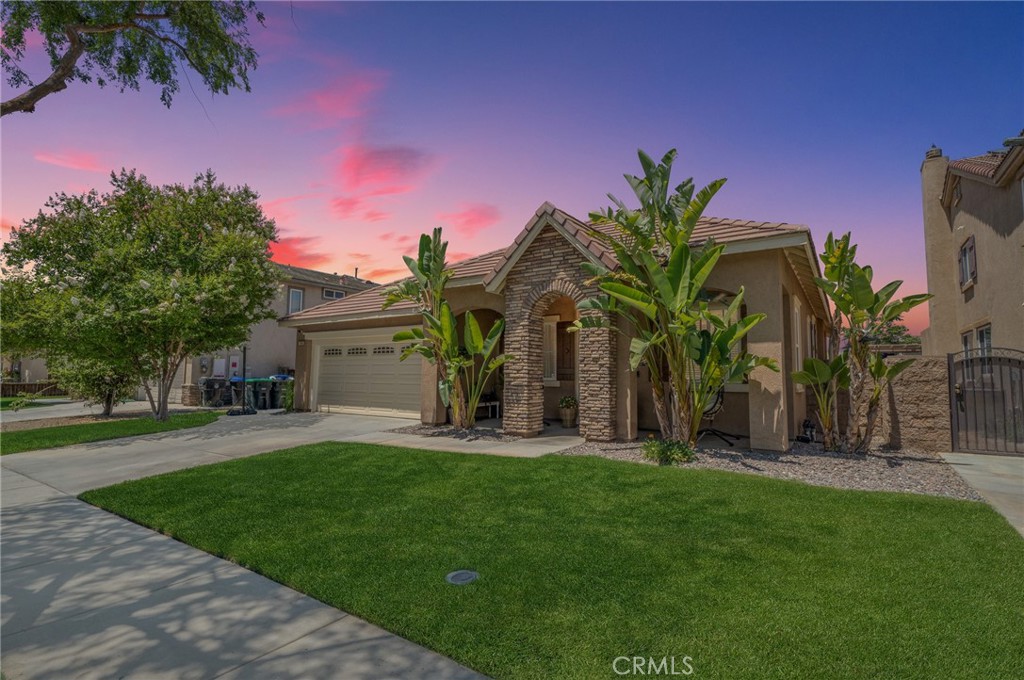 1895 Silver Drop Lane Hemet, CA 92545 - Photo 1 of 50 Dusk edit of front of home