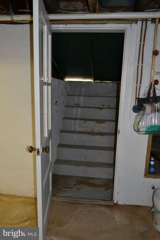 2843 Singerly Road Elkton, MD 21921 - Photo 24 of 30 Basement with Steps and Bilco Doors