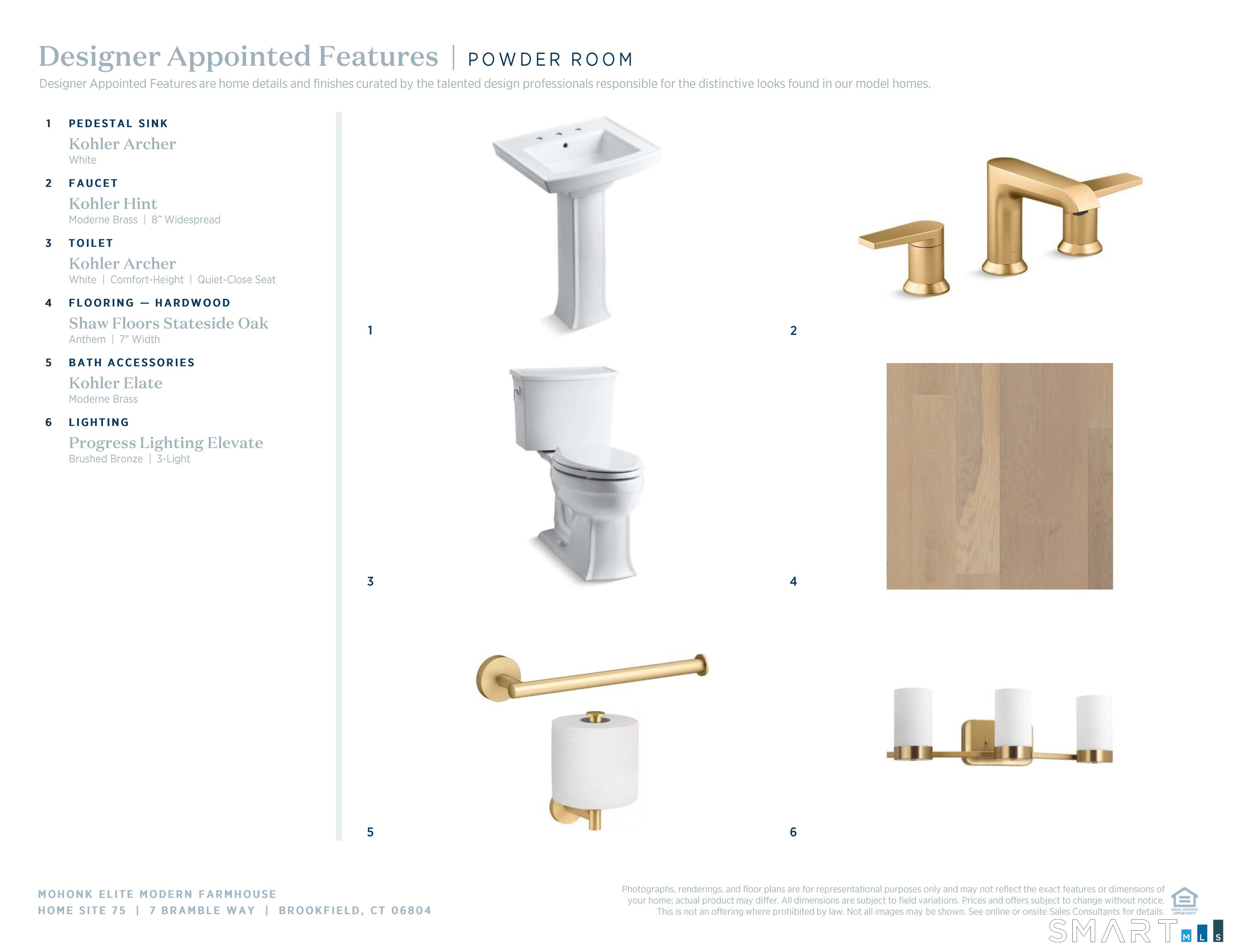 7 Bramble Way, Unit HOMESITE 75 Brookfield, CT 06804 - Photo 7 of 10 a picture of a bathroom with a sink