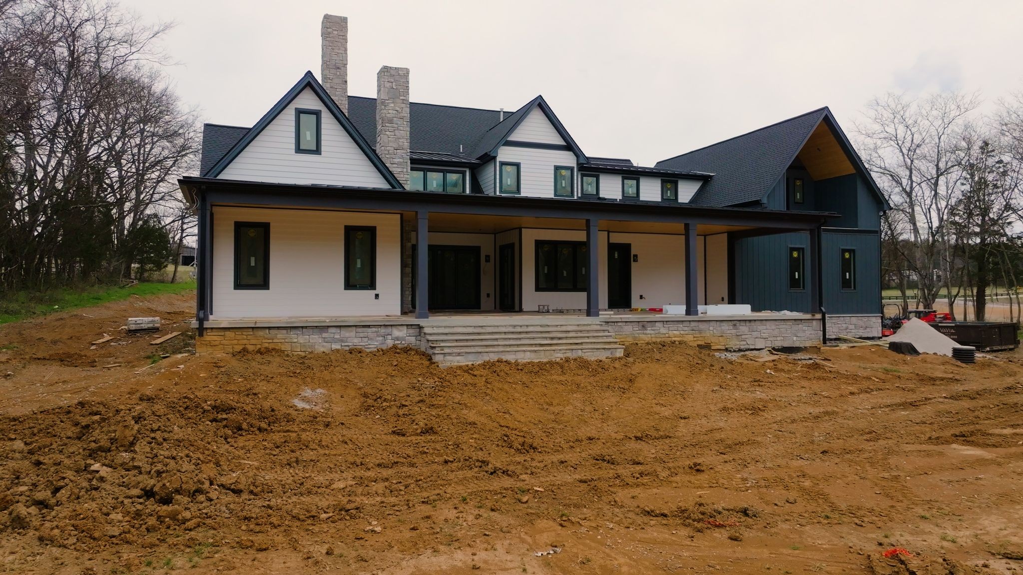 6801 Flat Creek Road College Grove, TN 37046 - Photo 20 of 20 a front view of a house with a yard