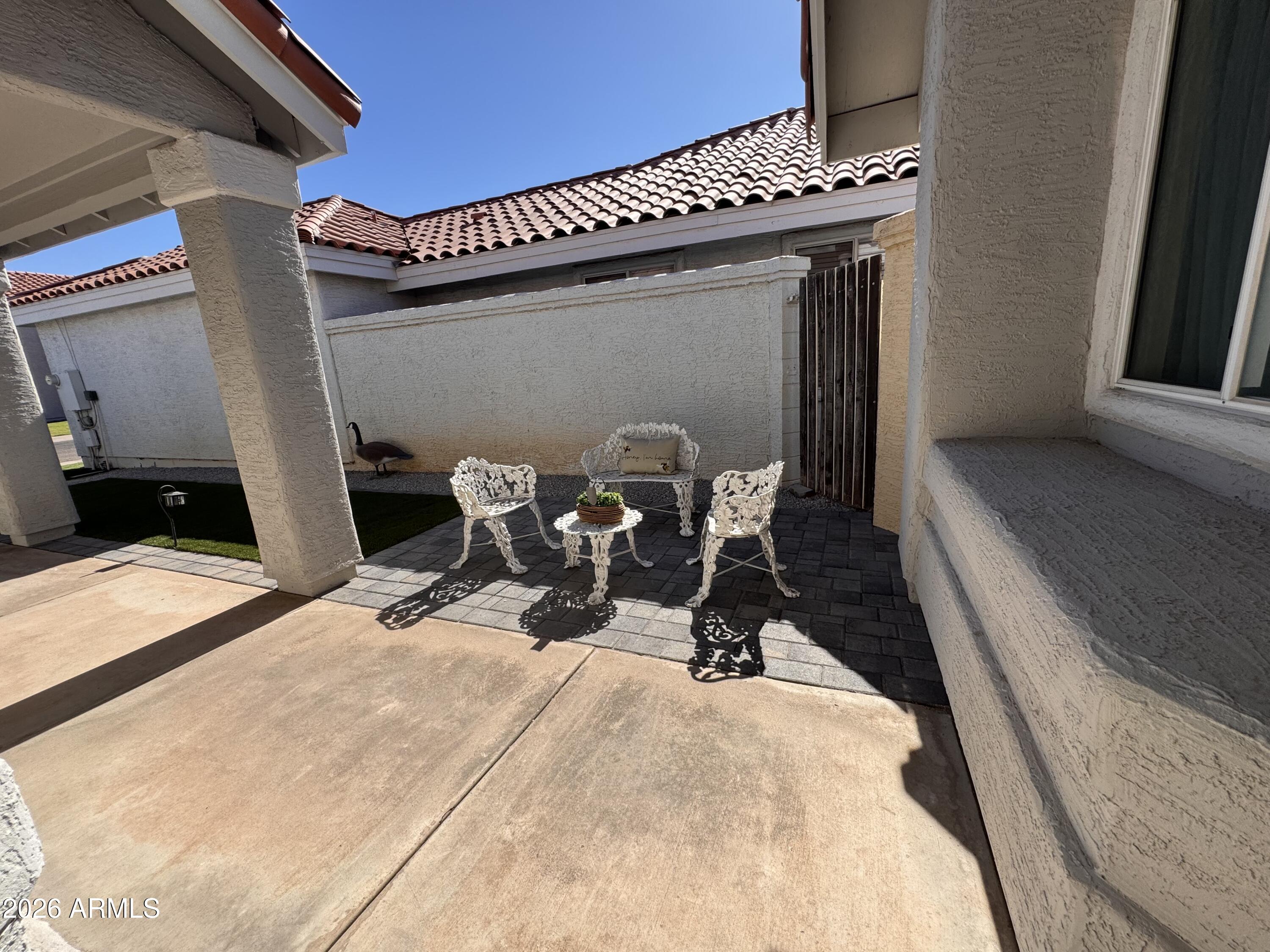 2301 East Santa Rosa Drive Gilbert, AZ 85234 - Photo 5 of 54 front patio 2301