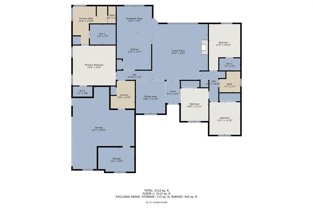 11621 Willow Springs Road Fort Worth, TX 76052 - Photo 35 of 35 a picture of a floor plan