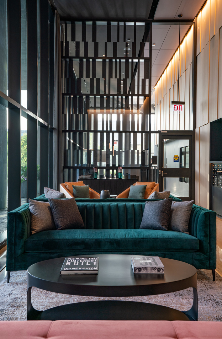 234 West Polk Street, Unit 2708 Chicago, IL 60607 - Photo 8 of 16 a view of a couches in patio