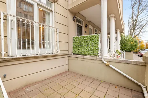 a view of a bathroom with a sink and bathtub