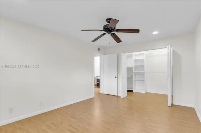 a view of empty room