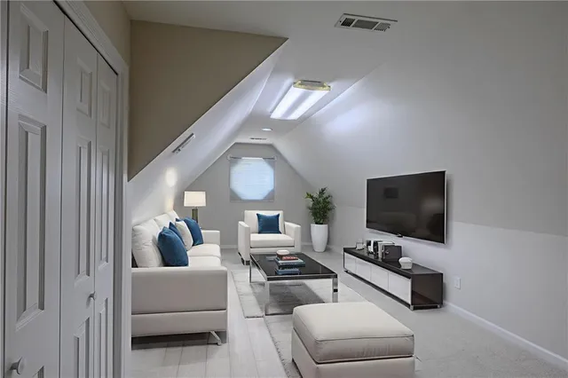 a view of a house with a big yard