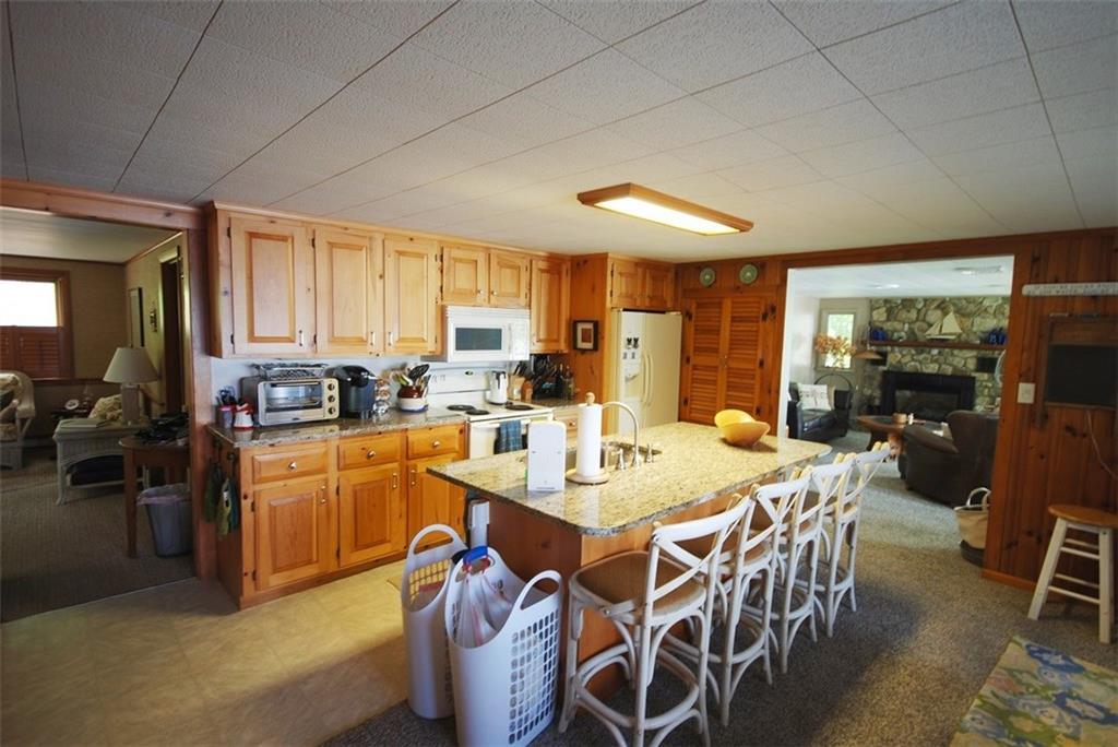 711 Anderson Road Sebago, ME 04029 - Photo 11 of 17 Open concept kitchen with newer...