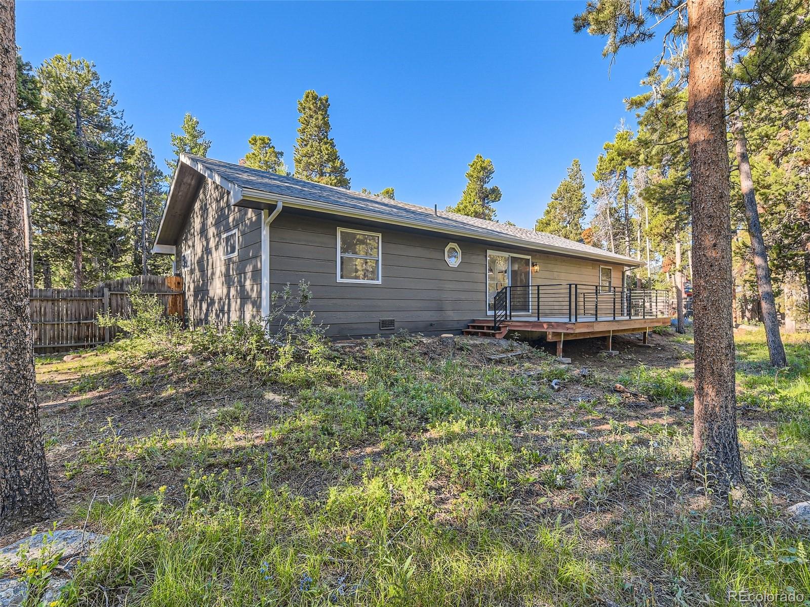161 Gap Road Black Hawk, CO 80422 - Photo 20 of 28 a view of a house with a yard