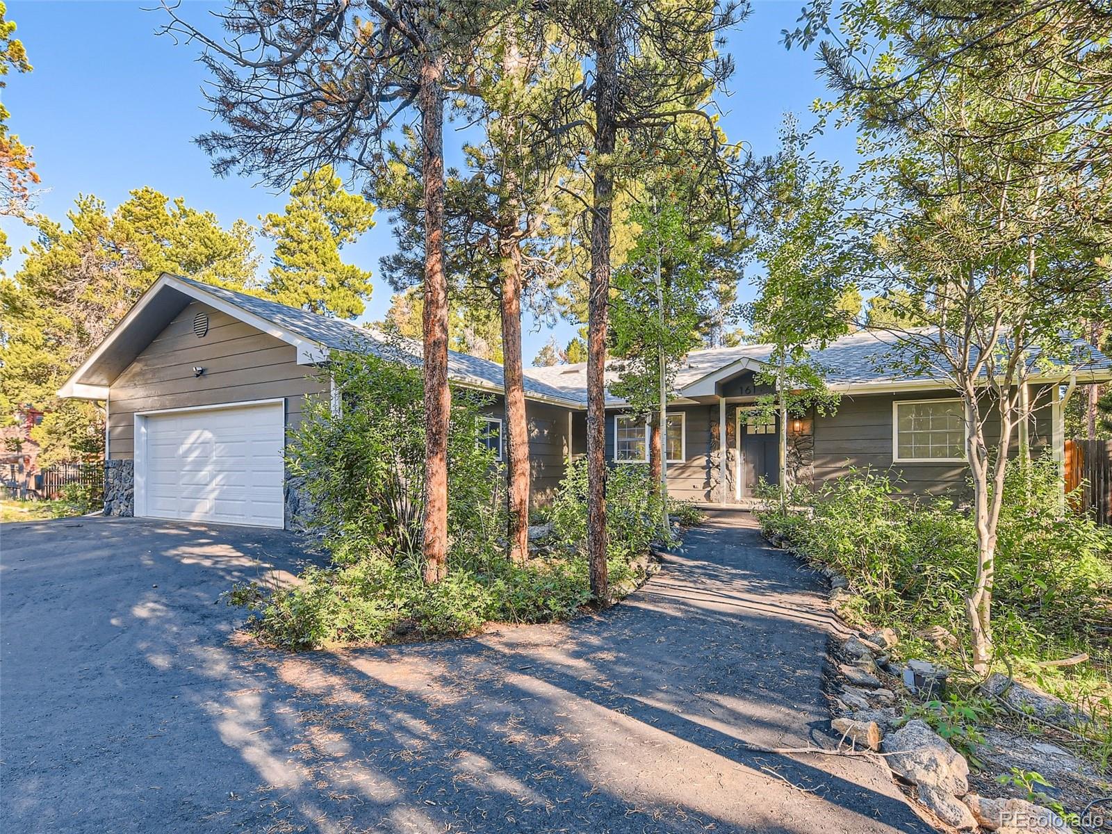 161 Gap Road Black Hawk, CO 80422 - Photo 3 of 28 front view of a house with a yard