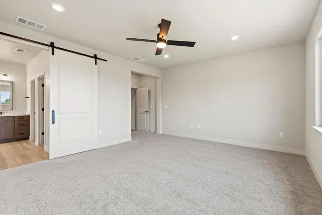 a view of empty room