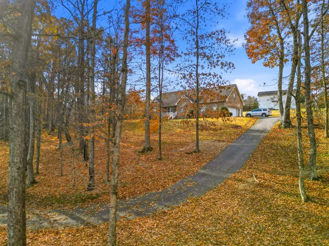 a front view of house with yard
