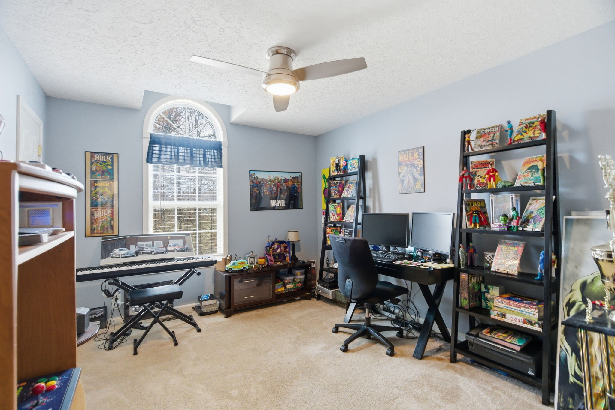 742 Bowling Branch Road Cottontown, TN 37048 - Photo 31 of 42 a view of a workspace with furniture and a window