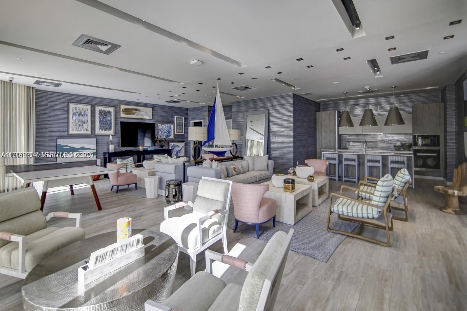 2900 Northeast 7th Avenue, Unit 5002 Miami, FL 33137 - Photo 18 of 24 a living room with lots of furniture and a large window