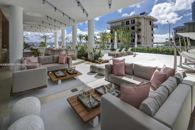 a view of outdoor space with swimming pool and patio