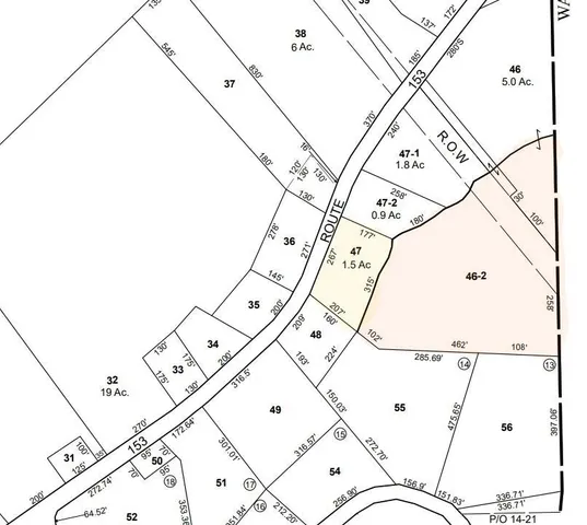 $85,000 | 46-2 & 47 Route 153, Middleton, NH 03887