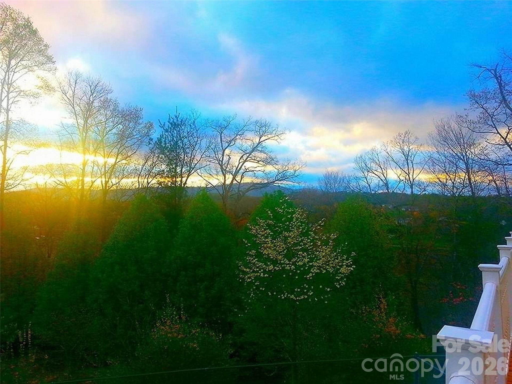4901 Brevard Road Horse Shoe, NC 28742 - Photo 15 of 34 a view of a lake with a yard