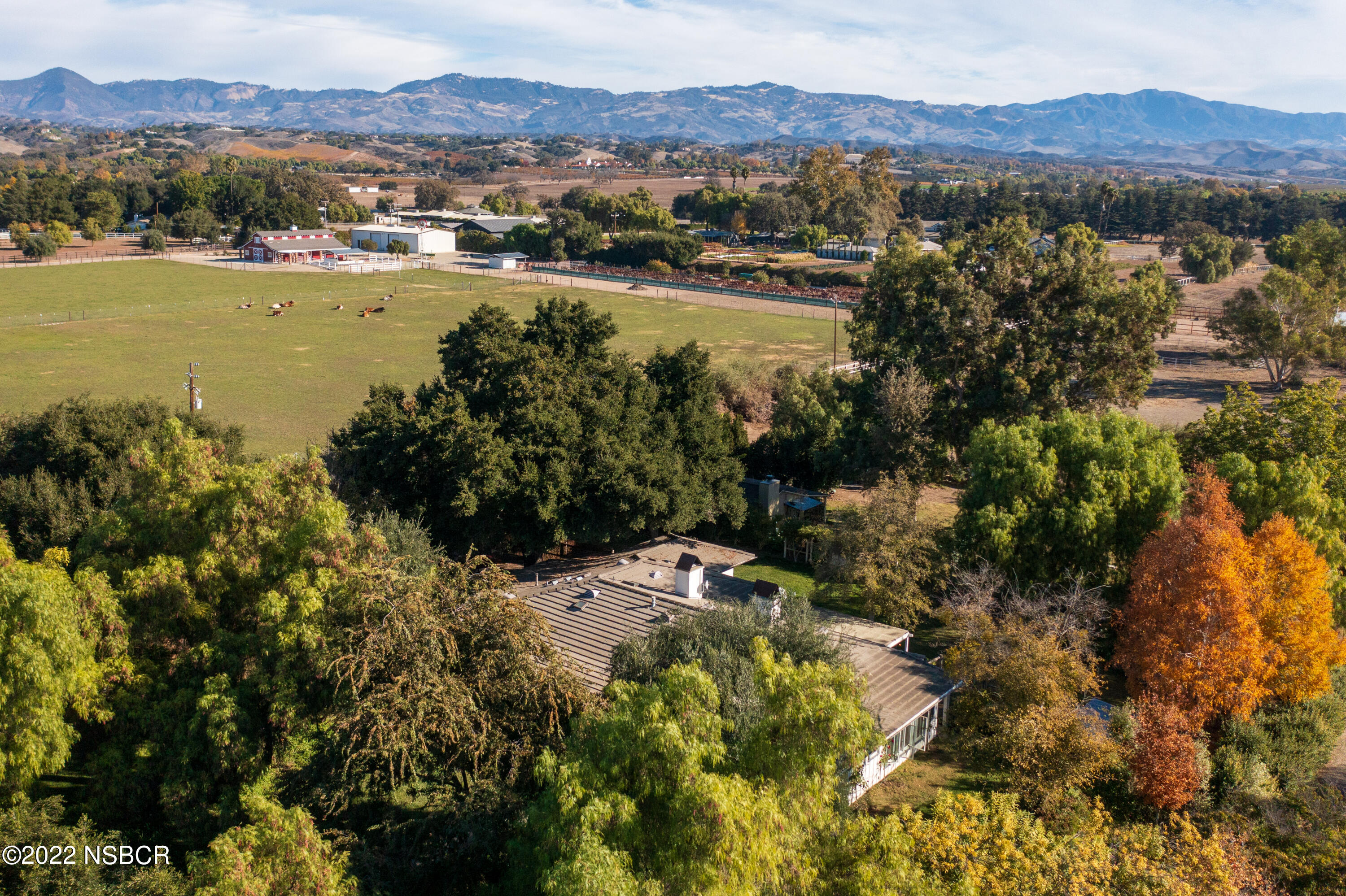 2006 North Refugio Road Santa Ynez, CA 93460 - Photo 38 of 38 Arial View