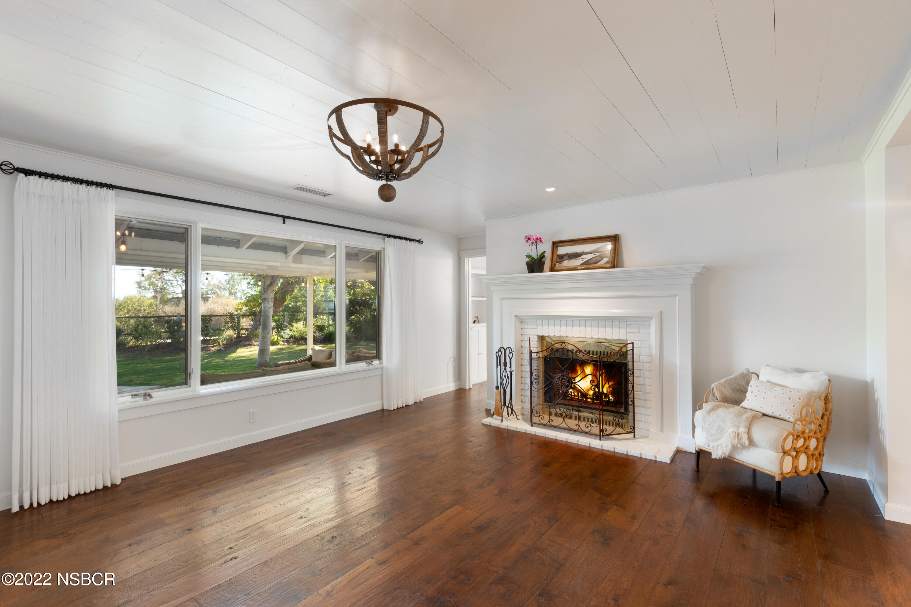 2006 North Refugio Road Santa Ynez, CA 93460 - Photo 7 of 38 Livingroom Fireplace