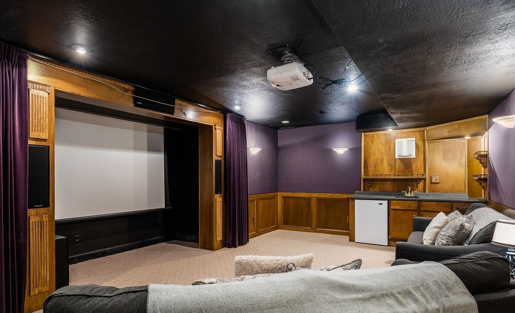 9936 Hoover Woods Road Galena, OH 43021 - Photo 31 of 47 Huge Theater Room