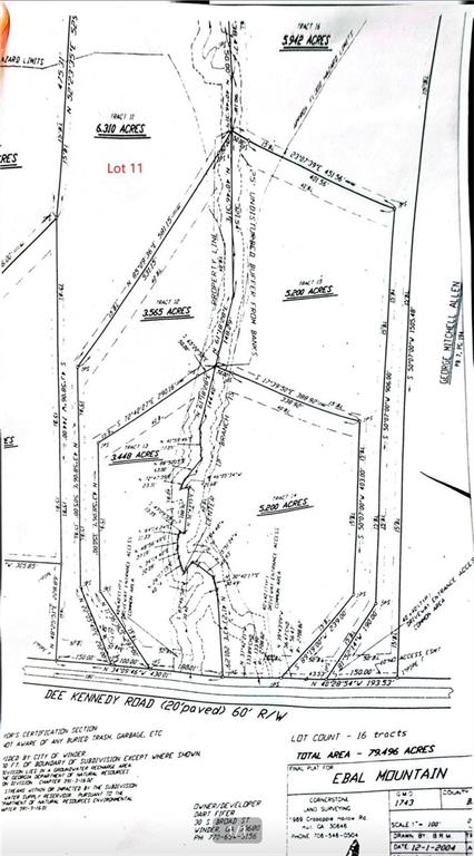 0 Dee Kennedy Road Auburn, GA 30011 - Photo 13 of 13 a black and white photo of a