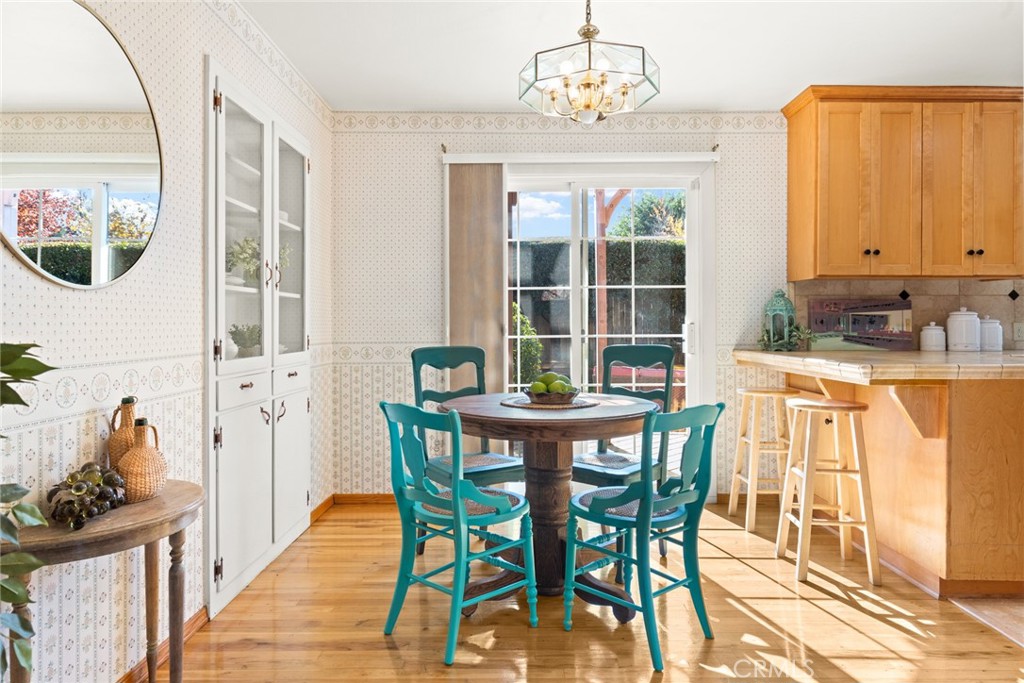 1075 Tracy Lane Chico, CA 95926 - Photo 12 of 29 a view of a dining room with furniture window and outside view