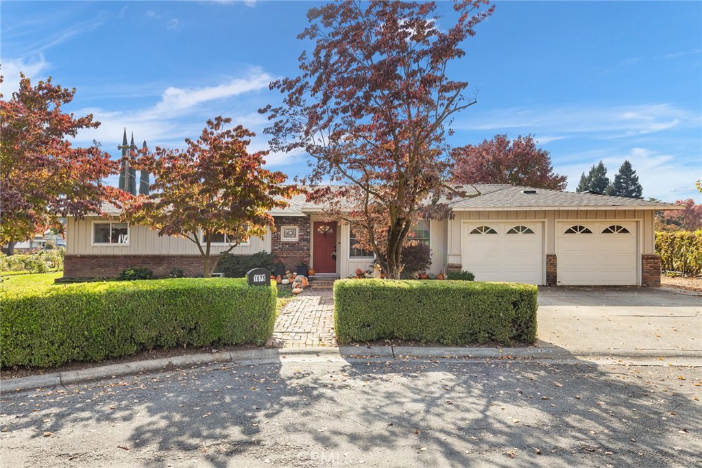 1075 Tracy Lane Chico, CA 95926 - Photo 2 of 29 a view of a house with a garden