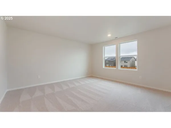 a open hall with a bench