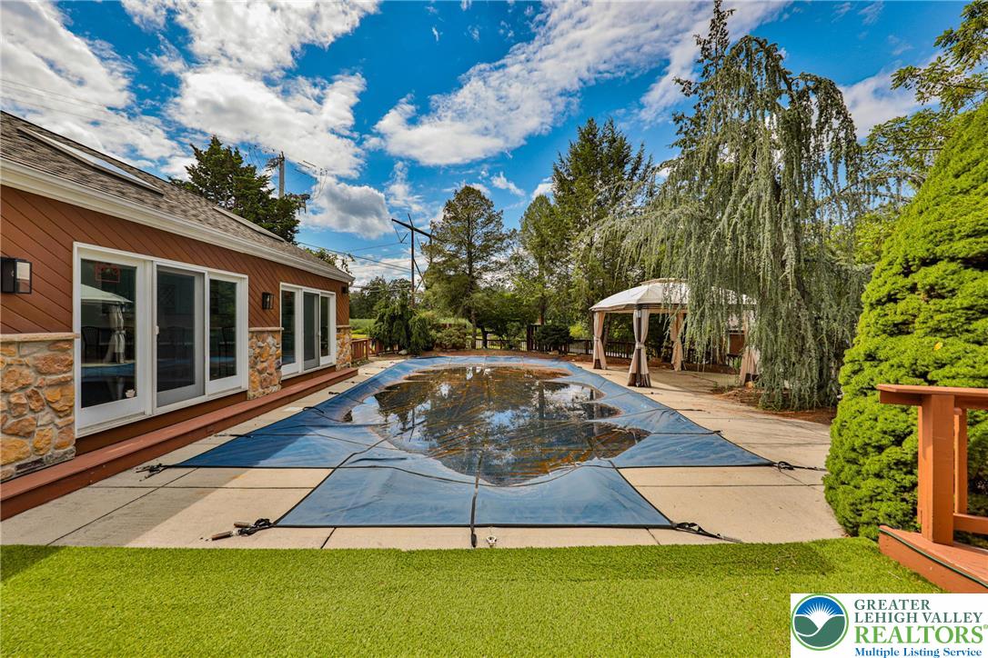 1015 Honeysuckle Road Walnutport, PA 18088 - Photo 70 of 75 a view of outdoor space yard and swimming pool