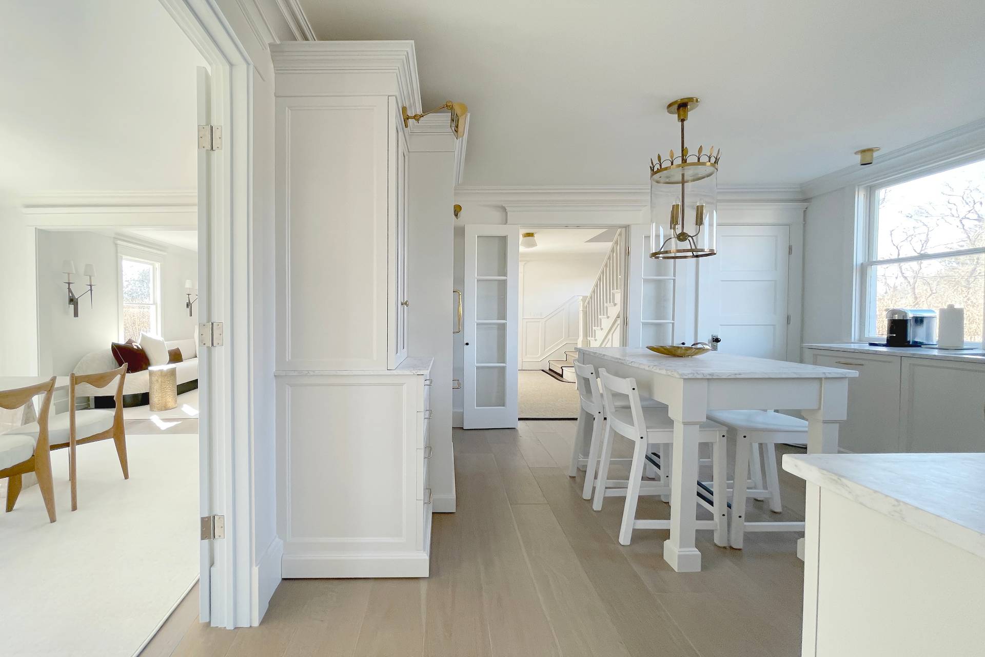 67 Norris Lane Bridgehampton, NY 11937 - Photo 13 of 32 a view of a dining room with furniture
