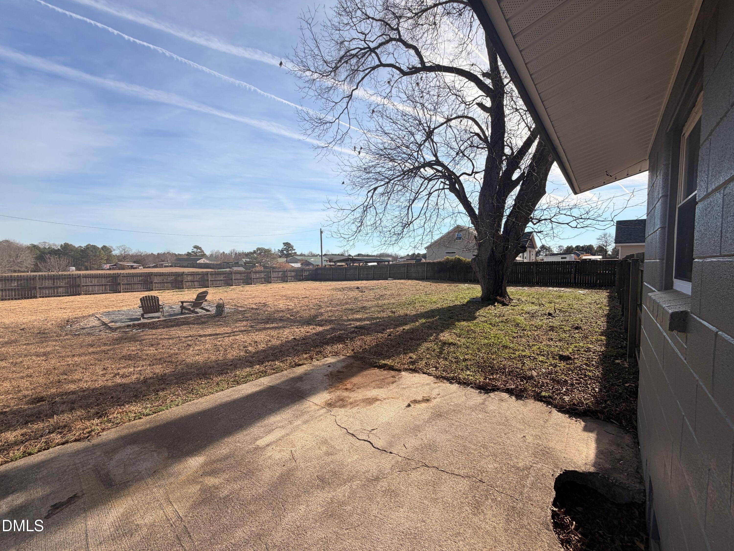 206 W Road Angier, NC 27501 - Photo 16 of 23 a view of a yard with an outdoor space