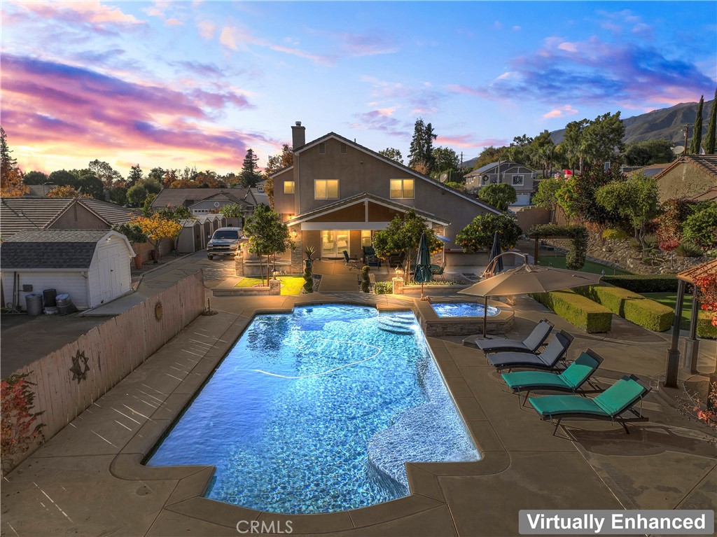5737 Peridot Avenue Rancho Cucamonga, CA 91701 - Photo 6 of 40 a view of a yard with plants