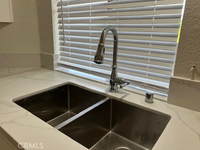 a close view of a sink