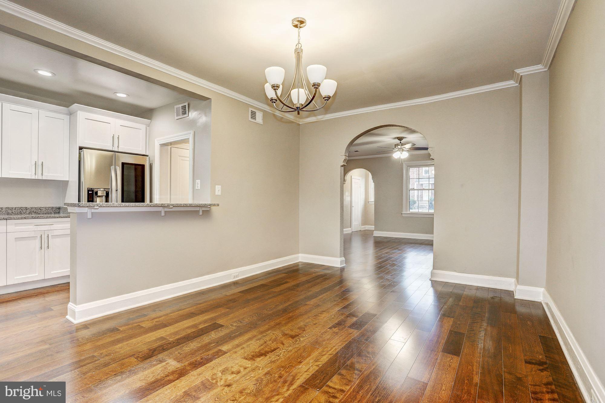 4638 Rokeby Road Baltimore, MD 21229 - Photo 9 of 28 Kitchen opens to dining room