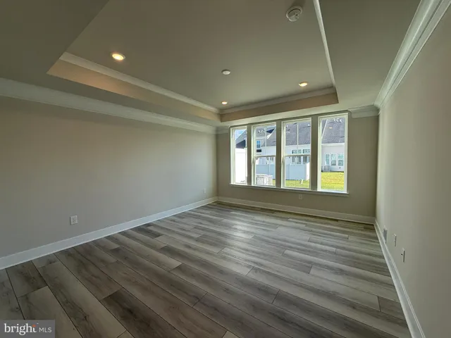 wooden floor in an empty room