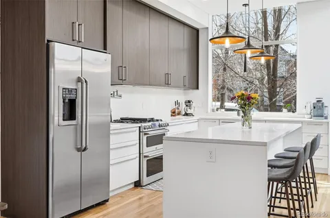a view of room with wooden floor and chair