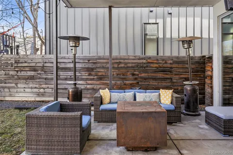 a view of outdoor space with porch and patio