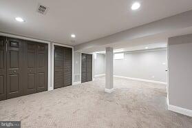 2208 Shepherd Street Northeast Washington, DC 20018 - Photo 18 of 19 a view of an empty room