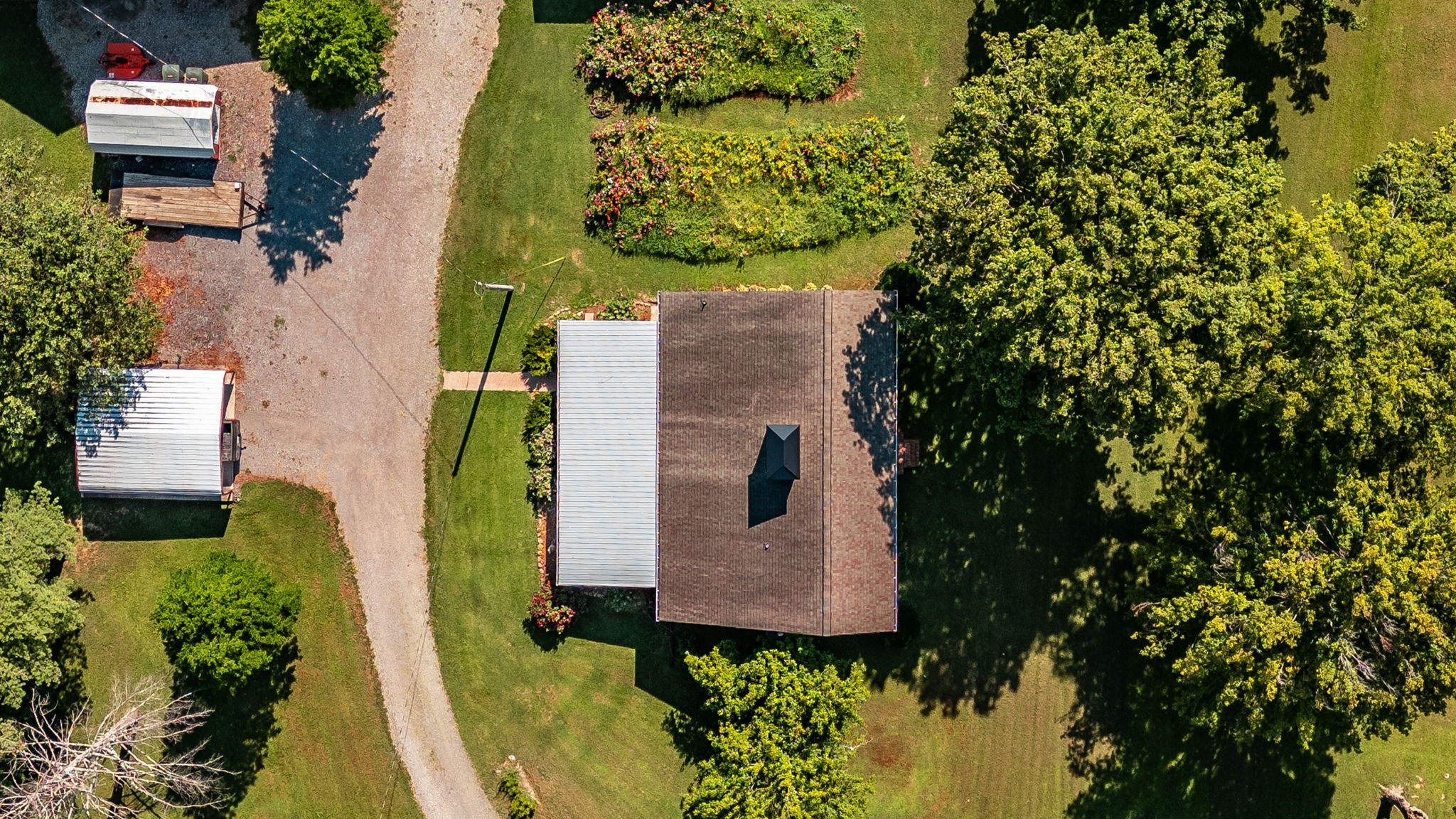 475 Fowler Ford Road Portland, TN 37148 - Photo 19 of 100 an aerial view of a house with a yard basket ball court and outdoor seating