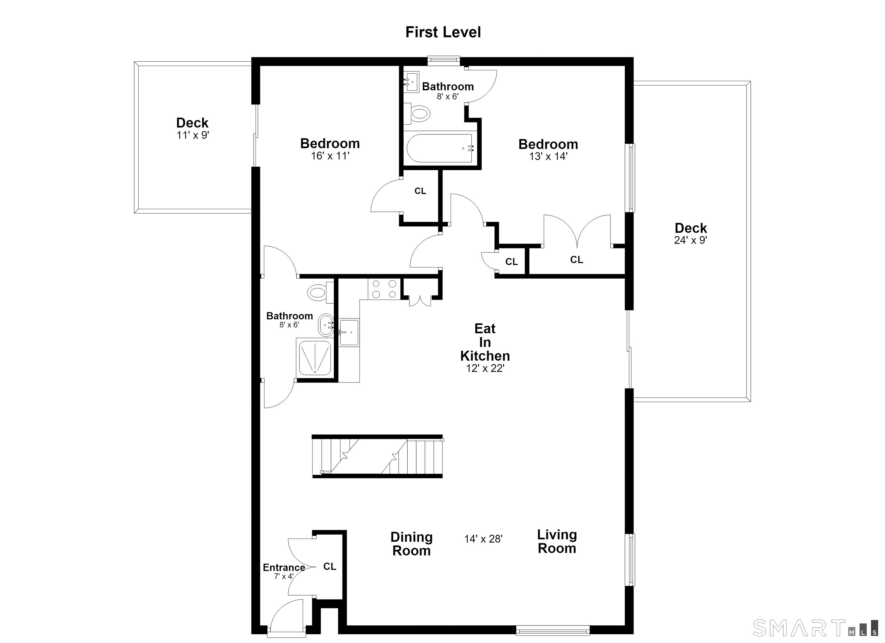 252 Bennetts Farm Road Ridgefield, CT 06877 - Photo 38 of 40 Main Floor - Floorplan