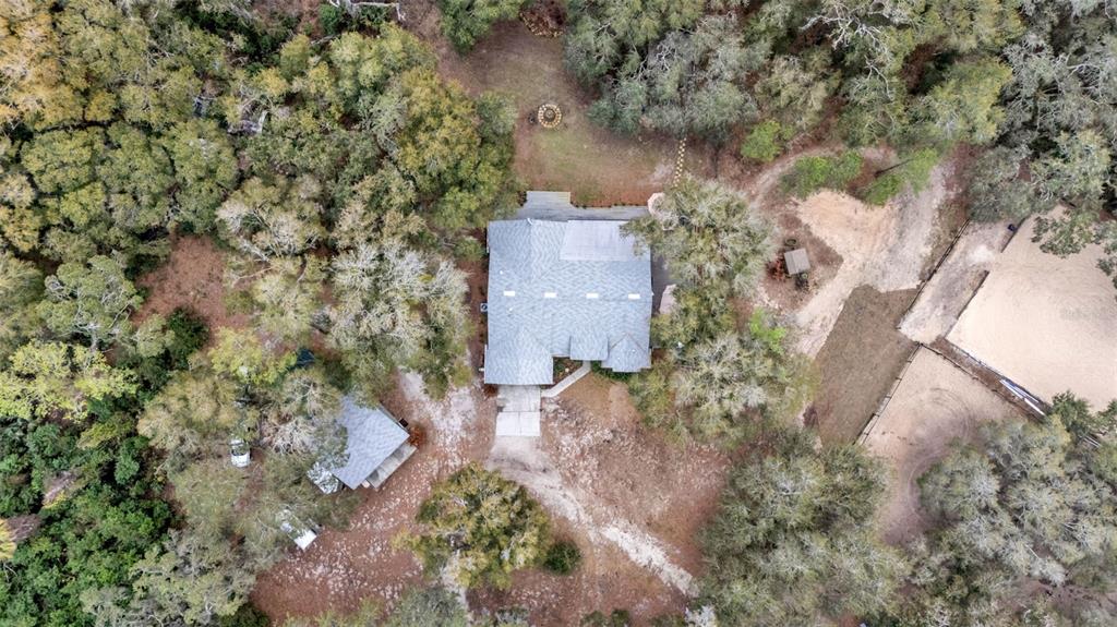 422 Mc Cormick Road Apopka, FL 32703 - Photo 87 of 95 an aerial view of a house with a yard and large tree