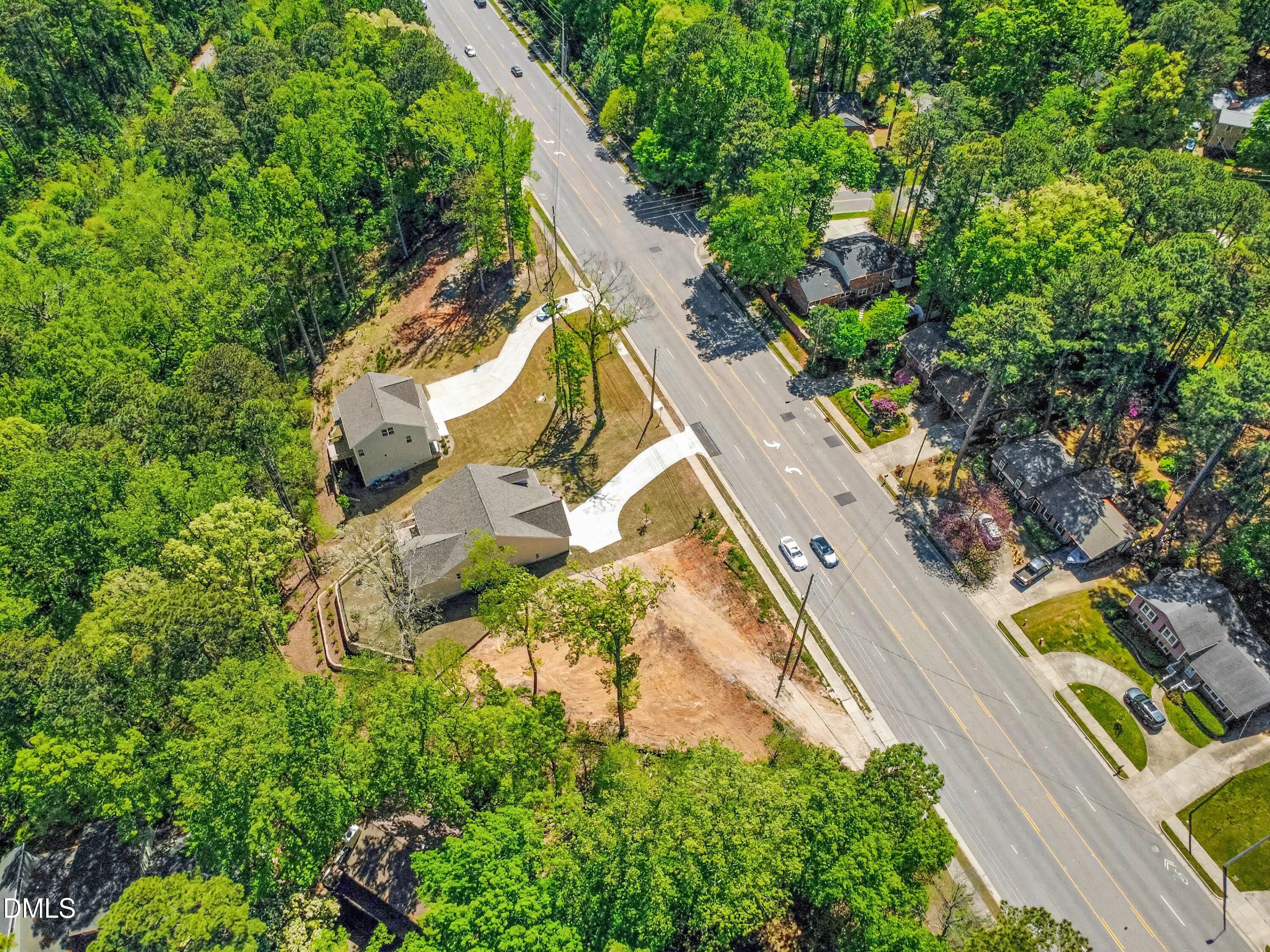 904 Southwest Maynard Road Cary, NC 27511 - Photo 9 of 18 an aerial view of a house with a yard and swimming pool
