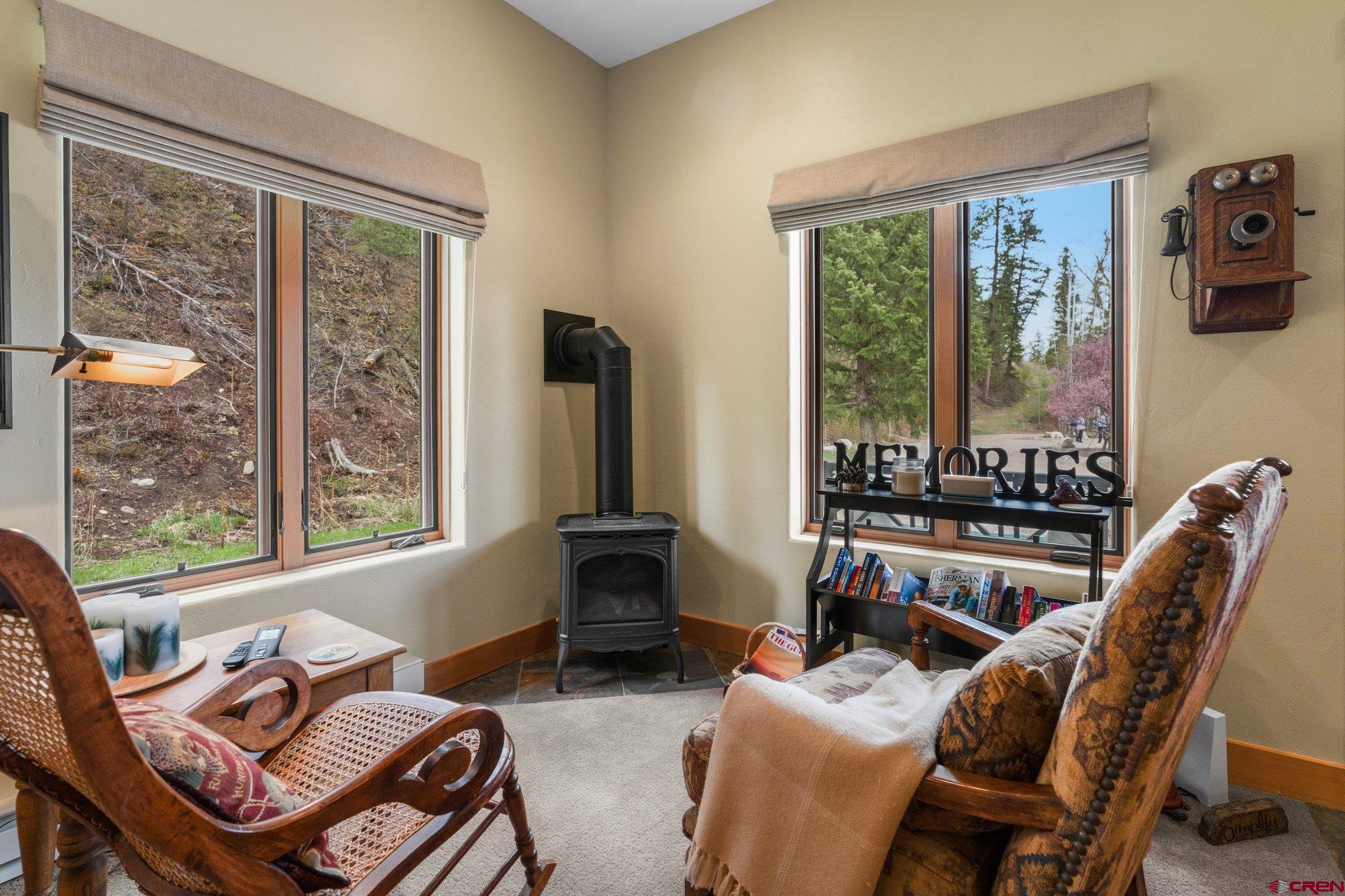 99 River Road Durango, CO 81301 - Photo 32 of 44 a living room with furniture and a window