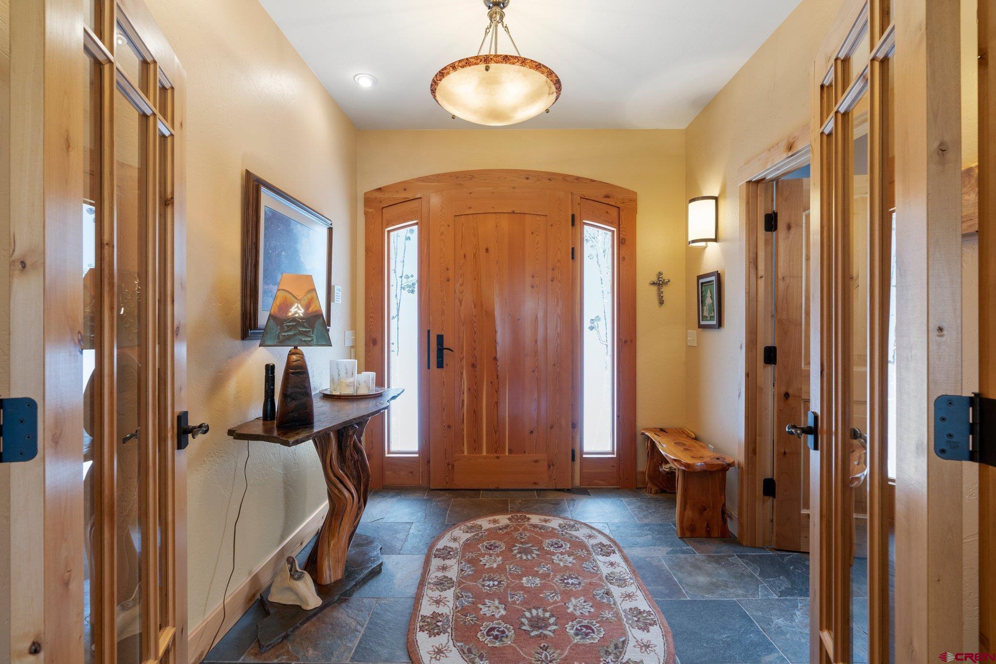 99 River Road Durango, CO 81301 - Photo 5 of 44 a view of entryway with livingroom and furniture
