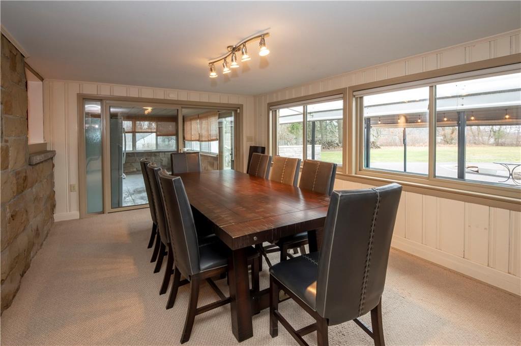 235 Highview Avenue Pittsburgh, PA 15238 - Photo 16 of 39 a view of a dining room with furniture window and outside view