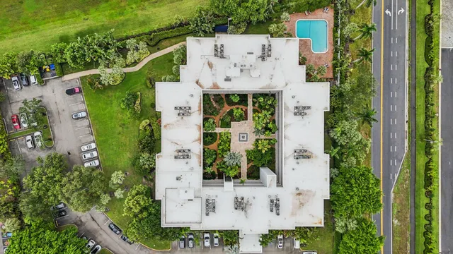 a view of a city with tall buildings