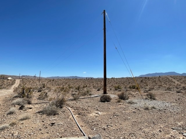 Power lines adjacent to property