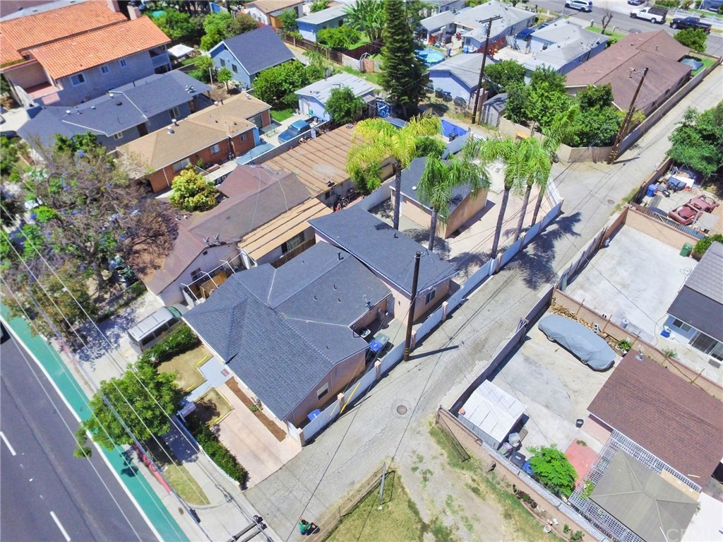 18319 Norwalk Boulevard Artesia, CA 90701 - Photo 38 of 39 an aerial view of a house with a garden